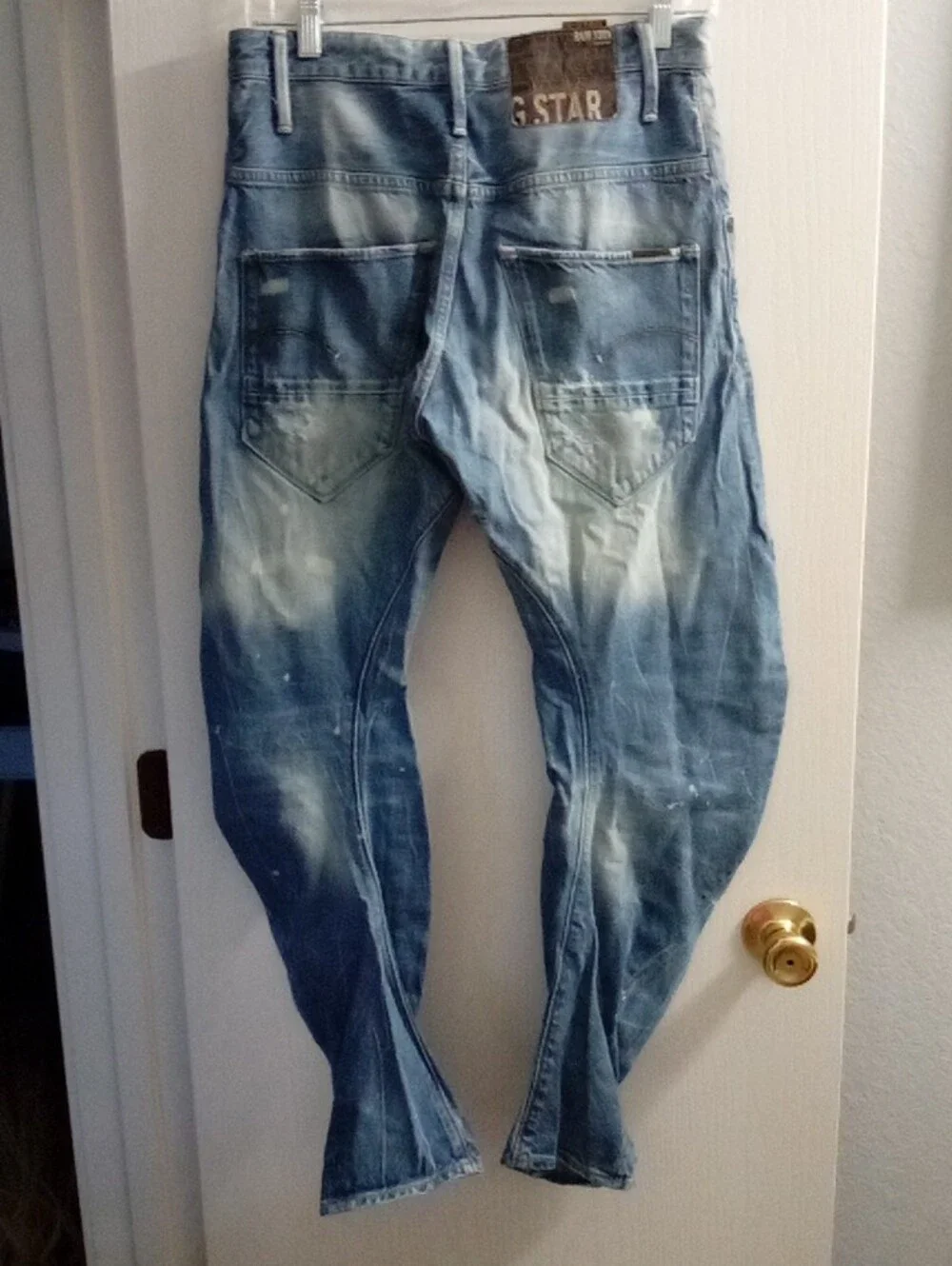 G-Star Relaxed Light Blue Washed Jeans